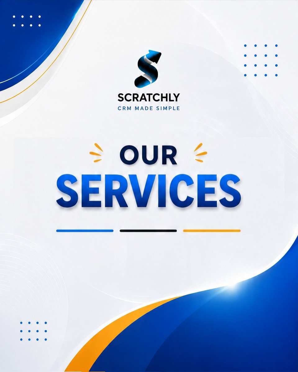 flicker_dev's tweet photo. Hi everyone! 👋

I'm excited to introduce Scratchly, a simple and powerful CRM that helps businesses manage daily operations, leads, customers, tasks, and sales, all in one place. Stay organised, save time, and grow smarter with Scratchly. https://t.co/9w6qvotDSX