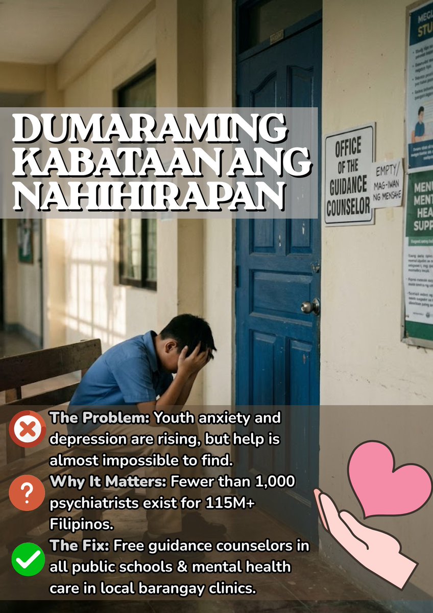 ur_pressy's tweet photo. MGA PROBLEMANG ARAW-ARAW NATIN RAMDAM (Pero Walang Nagsasalita) 🤫

Bakit nga ba parang bihira 'to mapag-usapan sa balita kahit araw-araw nating nararamdaman? 🧐

💬 Alin sa 10 na 'to ang pinaka-ramdam mo sa buhay mo ngayon? Let's discuss in the comments. 👇

#Philippines https://t.co/GFaBSy4tSE