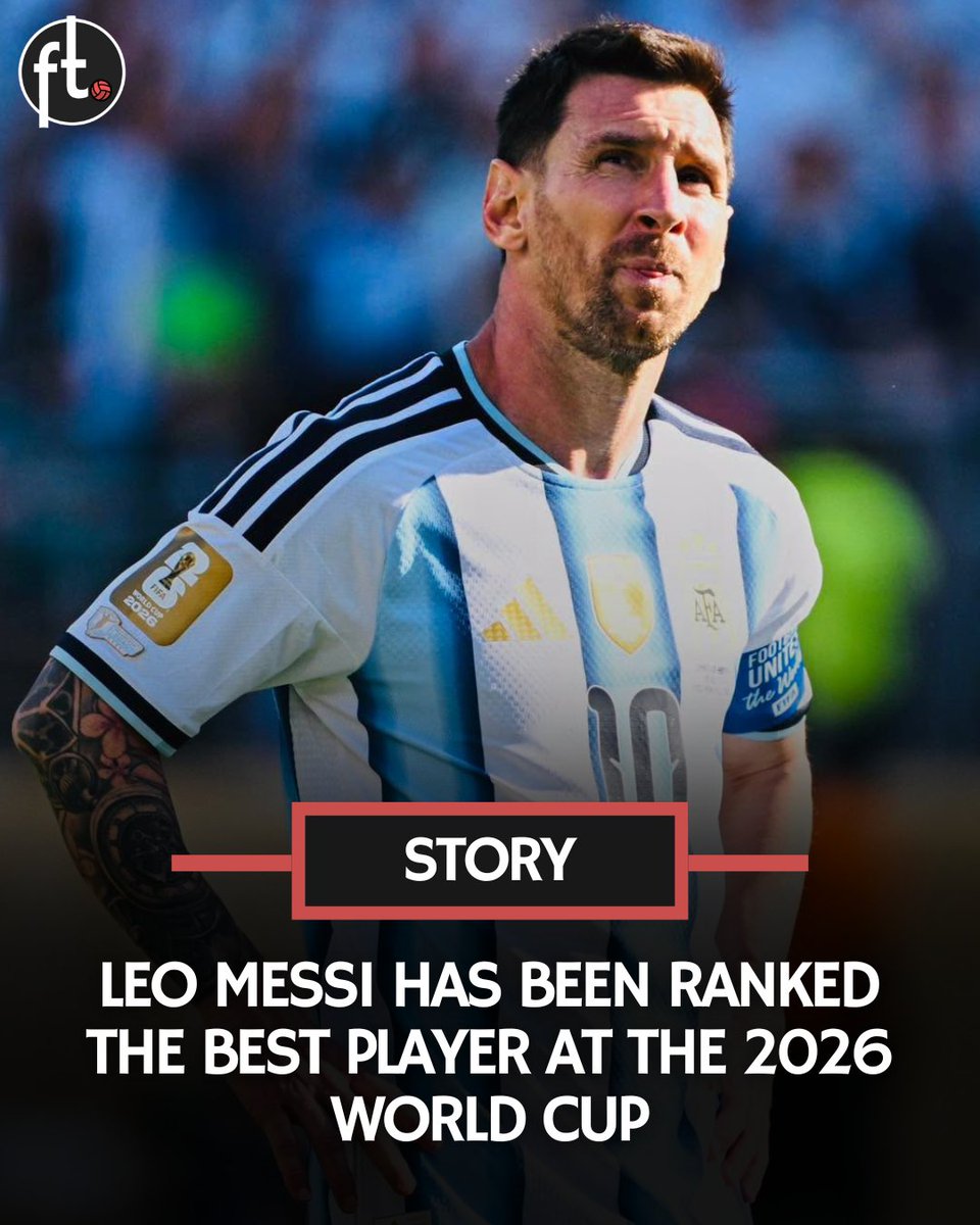 Footballtweet's tweet photo. 🚨 The New York Times has ranked the 10 best players of the 2026 FIFA World Cup:

1️⃣ Lionel Messi 🇦🇷
2️⃣ Kylian Mbappé 🇫🇷
3️⃣ Rodri 🇪🇸
4️⃣ Jude Bellingham 🏴󠁧󠁢󠁥󠁮󠁧󠁿
5️⃣ Pau Cubarsí 🇪🇸
6️⃣ Aymeric Laporte 🇪🇸
7️⃣ Erling Haaland 🇳🇴
8️⃣ Harry Kane 🏴󠁧󠁢󠁥󠁮󠁧󠁿
9️⃣ Michael Olise 🇫🇷
🔟 Ousmane Dembélé 🇫🇷 https://t.co/I3pcuXIdKS