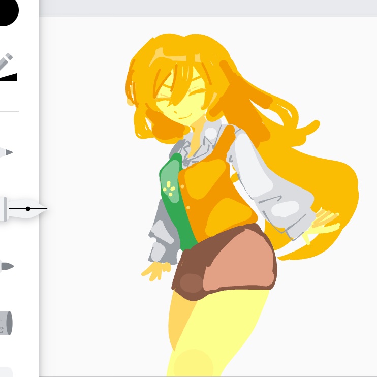 SaB_0418's tweet photo. ⚠️女体化注意⚠️
女体化フラウリィよく見かけるから描いた https://t.co/Kl1TQRdBKa