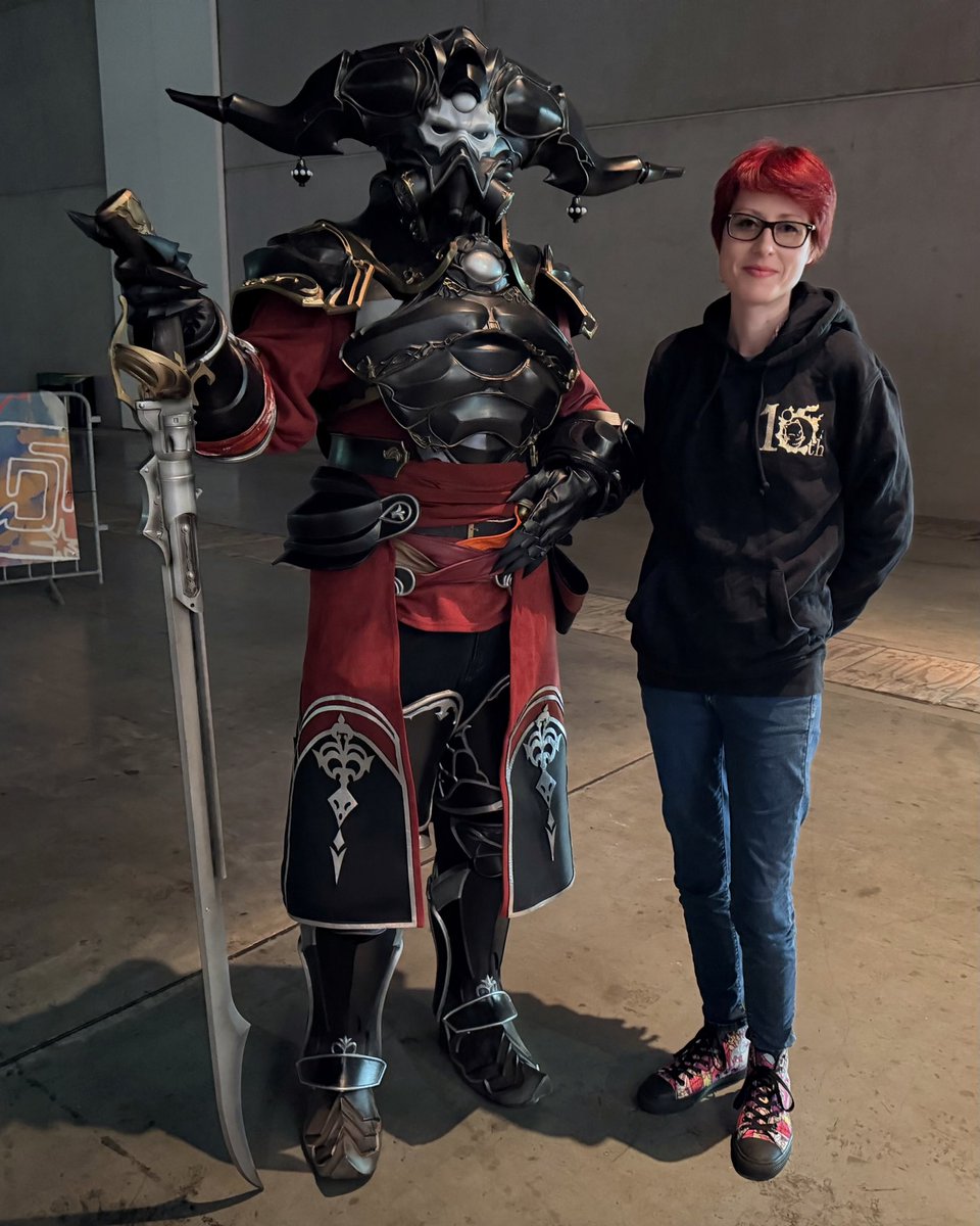 PhenrirMailoki's tweet photo. Bellissimo cosplay(er) di Gaius Baelsar!
#finalfantasyxivonline #ff14cosplay #ff14 #sponsoredby https://t.co/Gp97OGO2ND