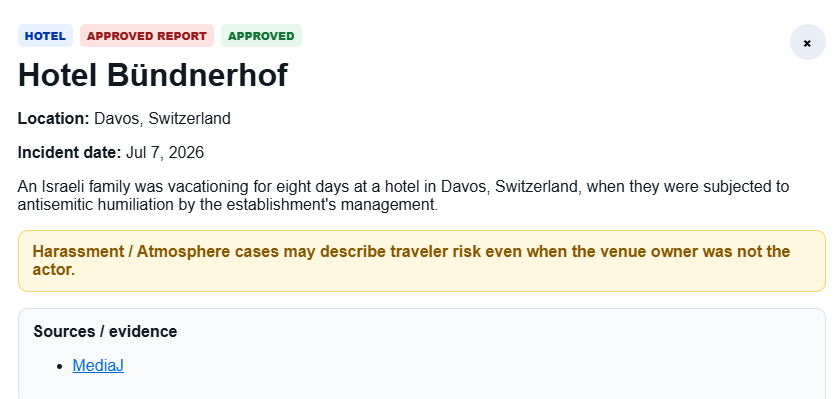 JookingRadar's tweet photo. Jooked 🪳

Another travel incident reported on https://t.co/0oVszm7r6c.

Transparency matters. Travelers deserve to know before they book. https://t.co/1OiyeT2jFi