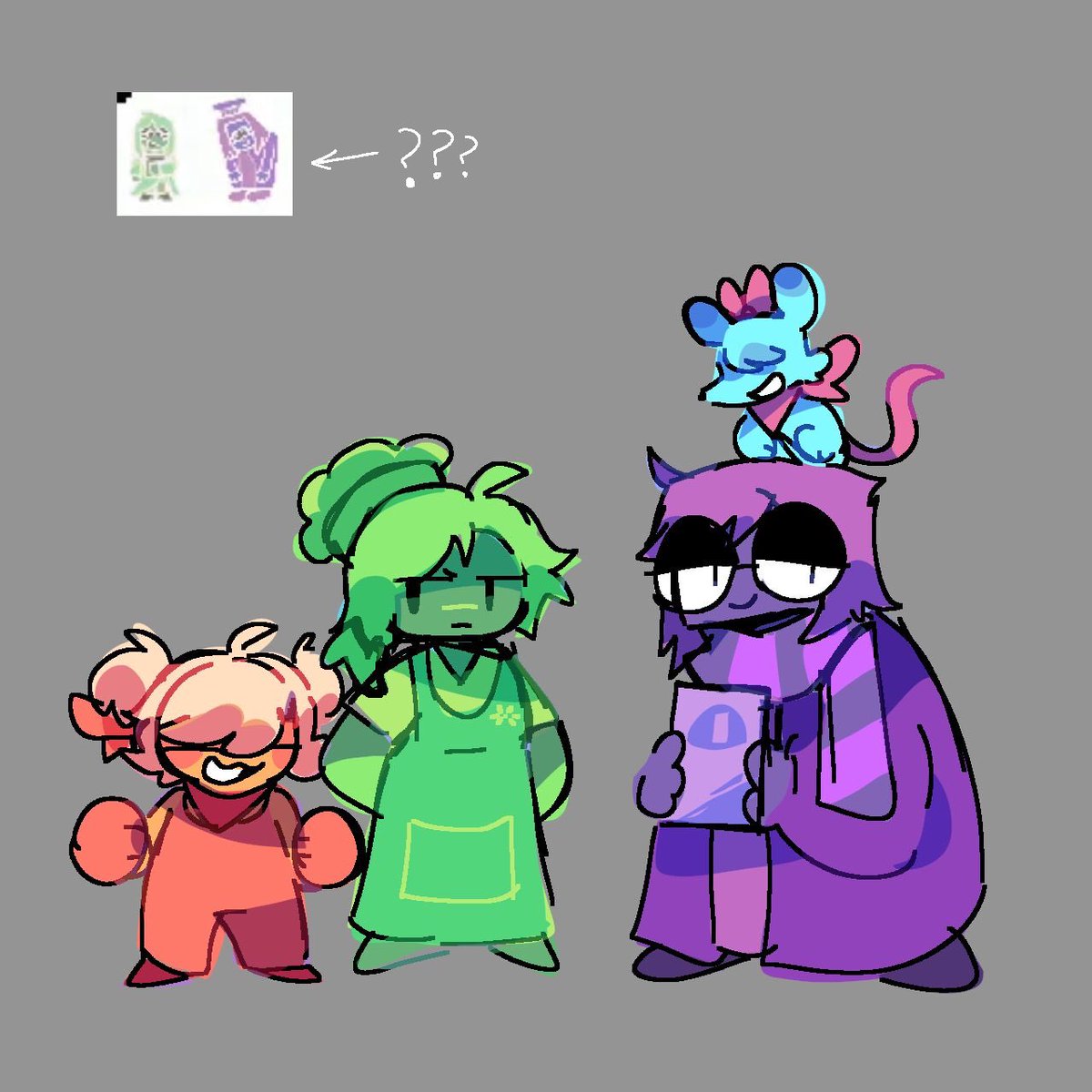 Grey___cat's tweet photo. ？#deltarune https://t.co/S2tkSm9ko6