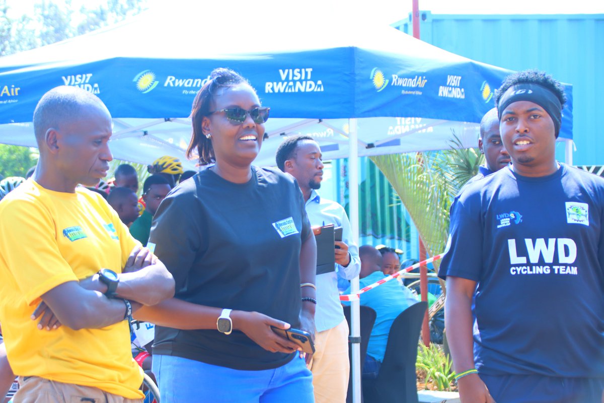GSF_SportAcadem's tweet photo. The race is ON at  the #FieldofDreams! 
We are thrilled to host the Rwanda Youth Racing Cup – 4th Edition, 6th Round! Young cyclists are battling it out across the U-11, U-13, U-15, U-17 and U-19 categories.
Welcome to our campus!
@BugeseraDistr @cyclingrwanda https://t.co/55uM1UAERS