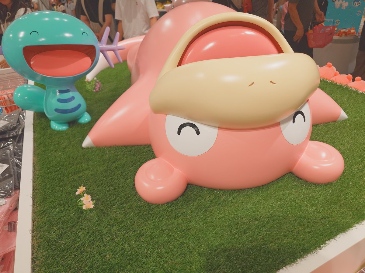 ヤドンやピカチュウに癒された♥