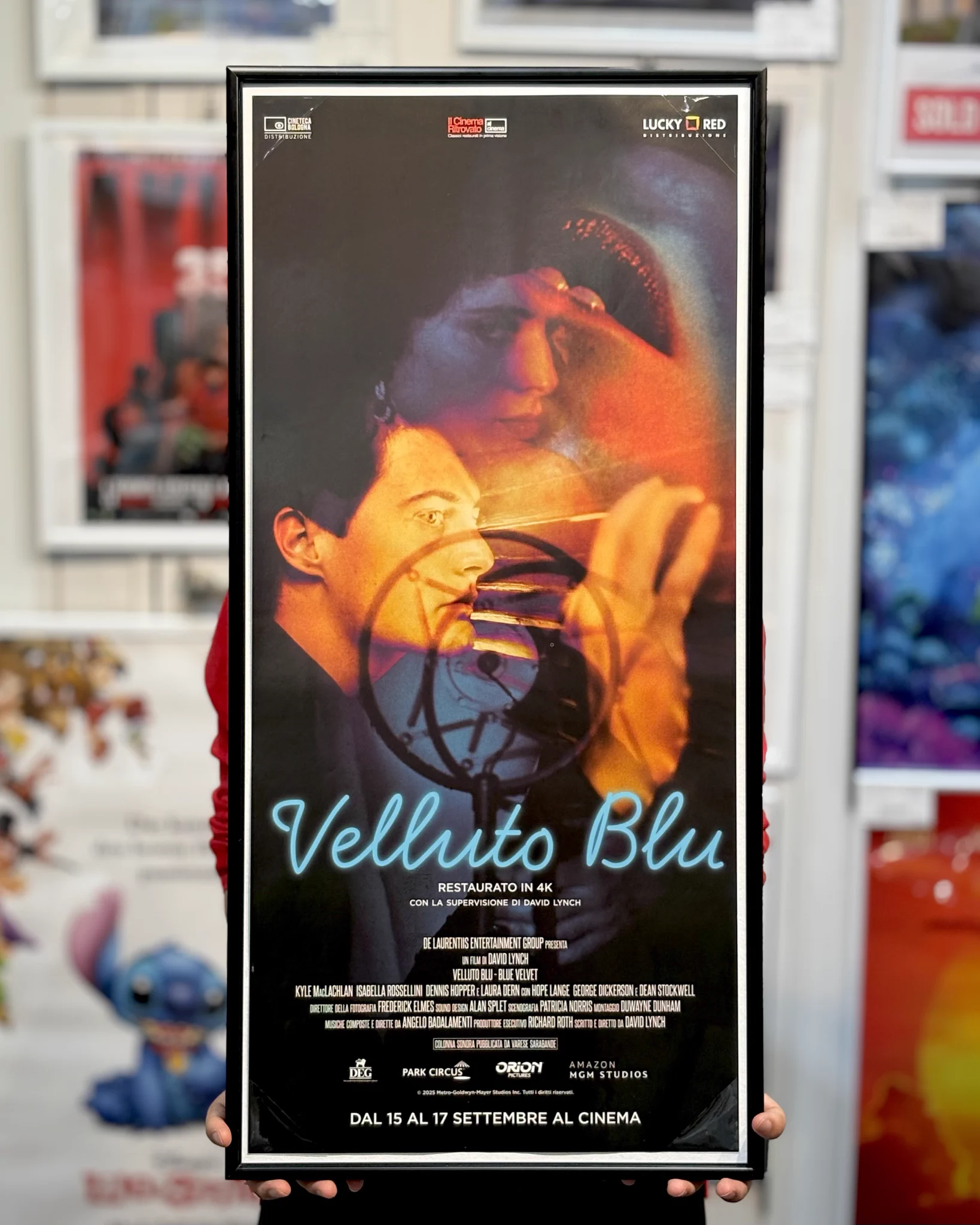 『ブルーベルベット 』B2ポスター デイヴィッド・リンチDavid Lynch Fine select Alchemi on X: 