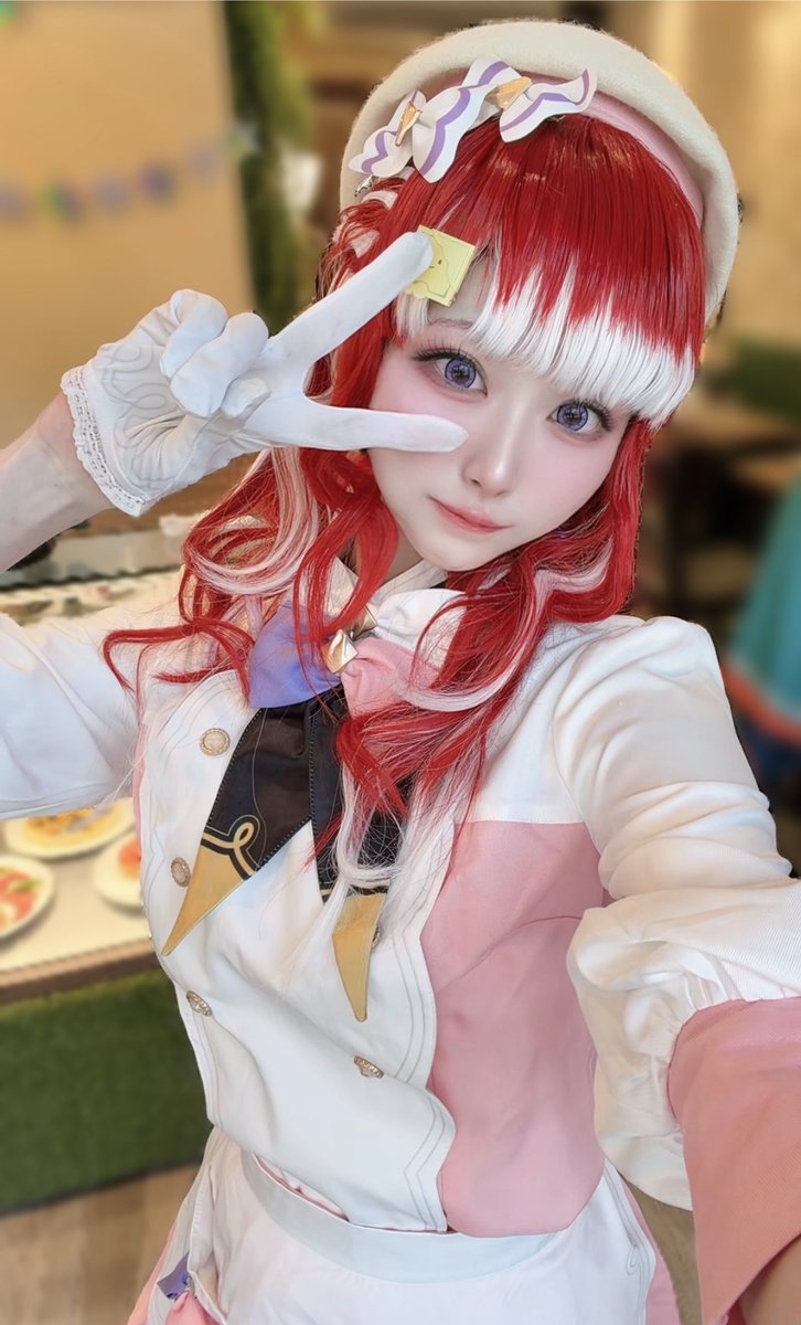 comugi1117's tweet photo. cos/🍰🧁

昨日はベリーキュートな乙女してました！

 #しゃーれ名古屋店0725 https://t.co/wTFtpCiBMR