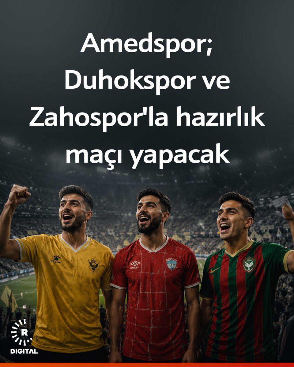 RudawTurkce's tweet photo. #Amedspor, kardeş takımlar olan Duhokspor ve Zahospor ile hazırlık maçı yapacak

Maçlar Burdur'da oynanacak 

🔸Amedspor -Duhokspor | 30 Temmuz
🔸Amedspor - Zahospor  | 31 Temmuz https://t.co/0tMOWADMK1