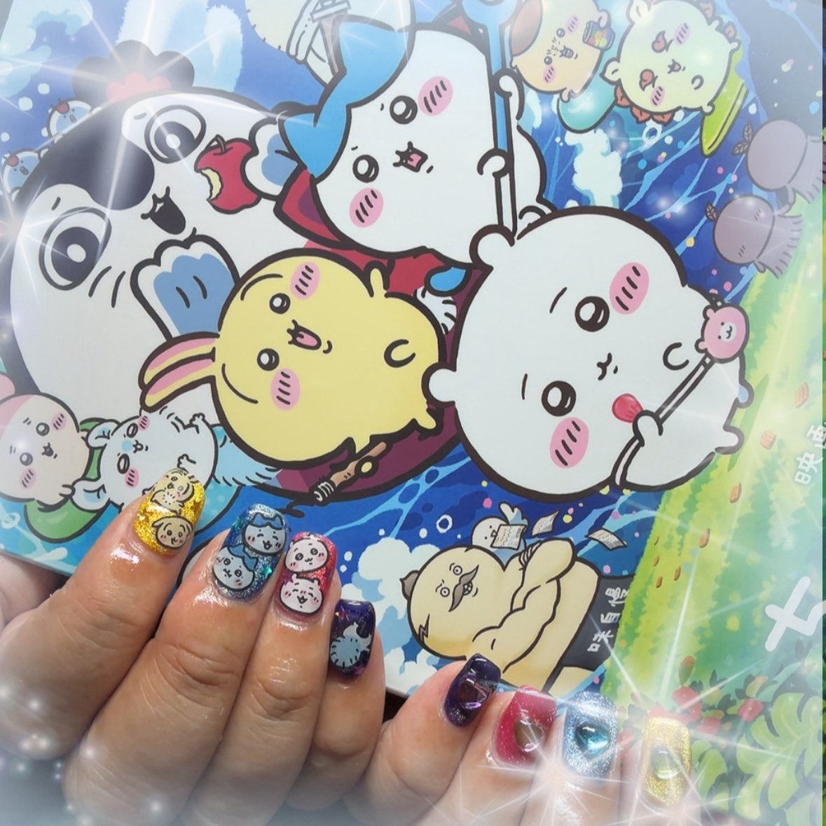 Mikuru_888's tweet photo. ちいかわ映画ウィークに合わせて
妹氏にちいかわネイルしてもらいました ☺️💕🫶
お気に入りすぎて毎日眺めてる ՞⸝⸝>  ̫ <⸝⸝՞💞 https://t.co/ziIwExxmCo