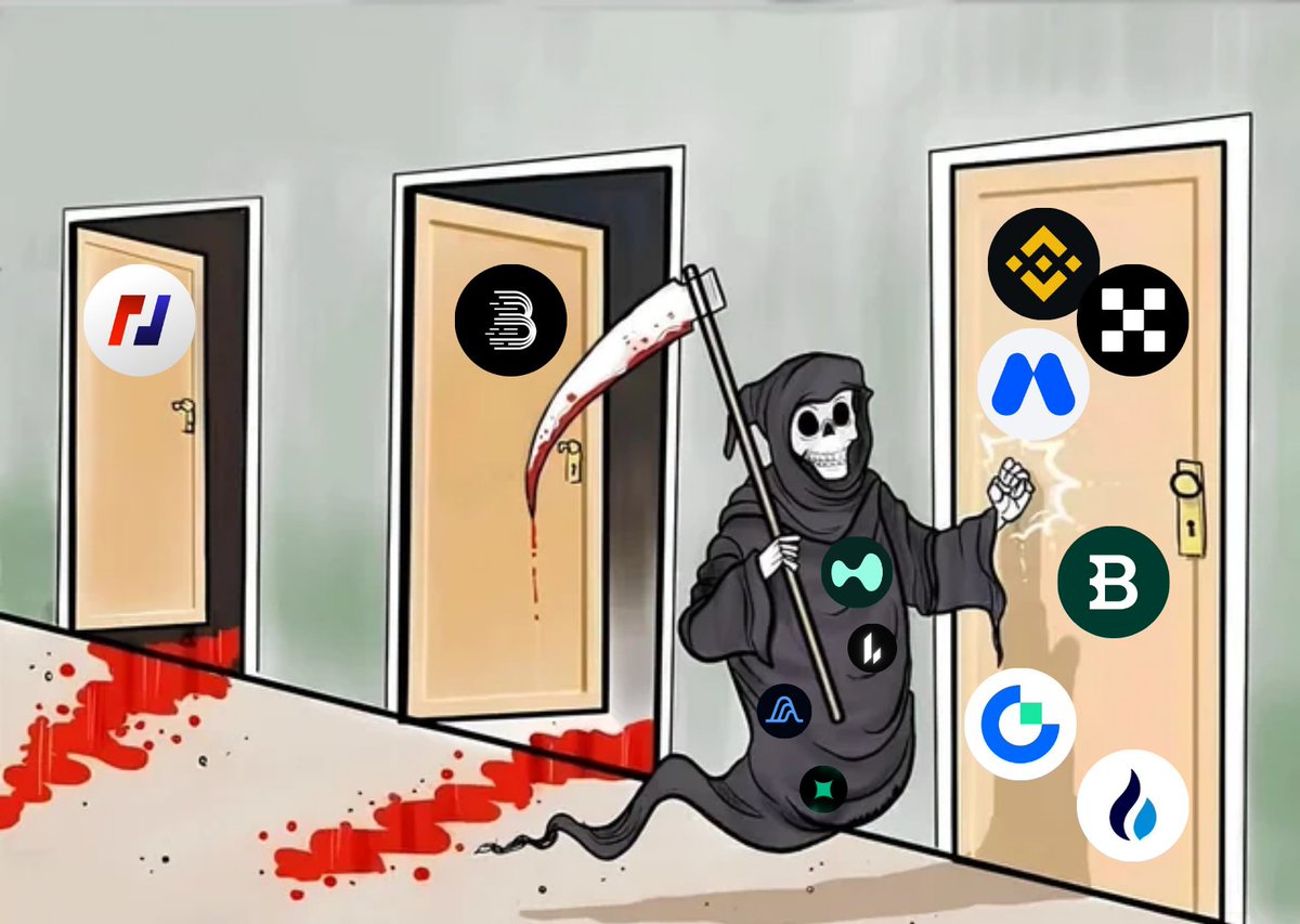 VikingoDigital_'s tweet photo. BitMart has announced its wind-down, just days after BitMex.

It all started with Hyperliquid. The era of Perp DEXs is changing the rules of the game.

Which CEX will be next to announce its shutdown?

Welcome to the bearmarket. https://t.co/O0HBmY8ORG