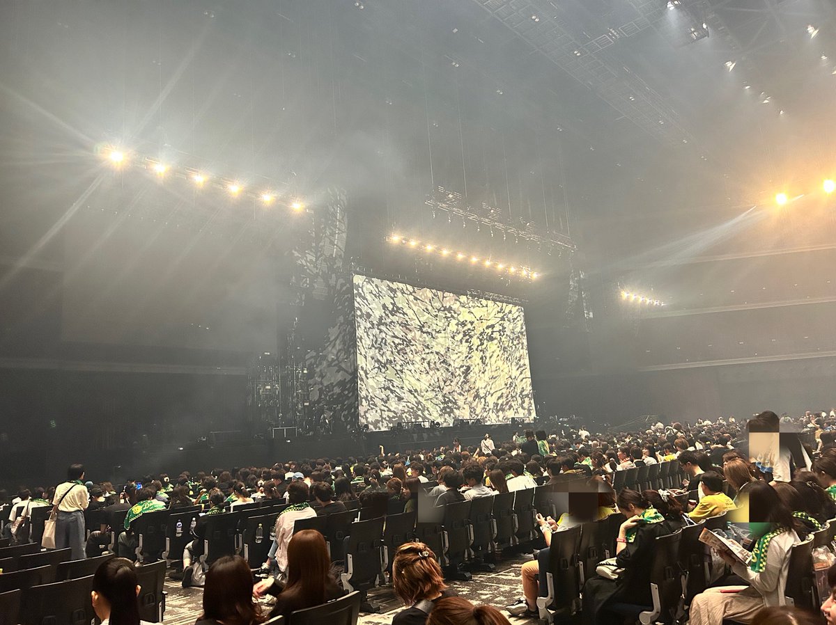 Guma1215's tweet photo. 無事会場入り！来たぞ！
初Kアリ！全力で楽しむぞ！！！！
髭男にもう少しで会える！！！！
ファイナル公演開演まで
もう少しだー！！！！ https://t.co/tcYvDFiG6r