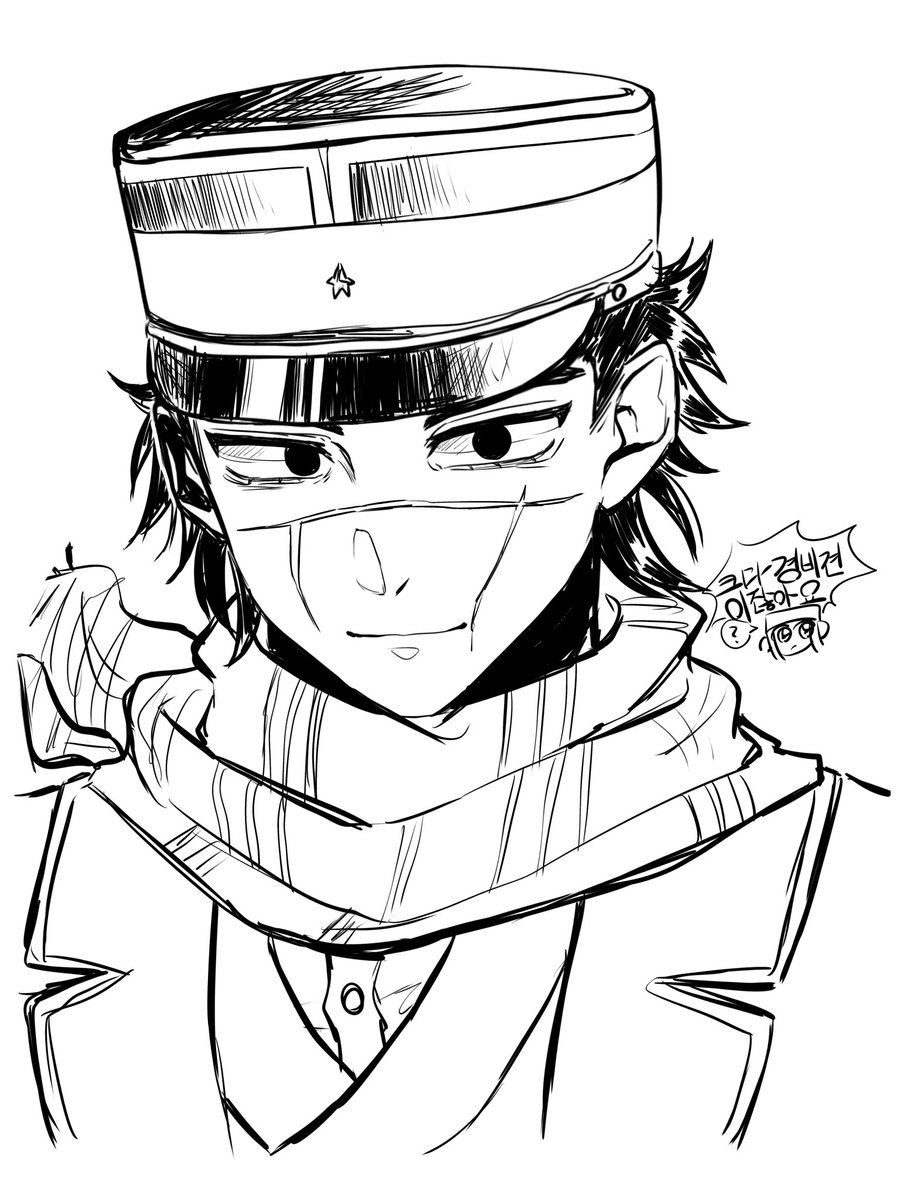 tjgj_4a's tweet photo. 絵柄研究で生まれた杉元と土方🈂️ん
杉元は毎回なんか・・・バブになるから・・・もういいかな・・・ https://t.co/jITda0X4gB