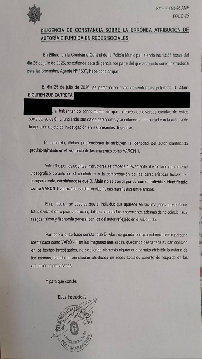 alaineizu's tweet photo. Udaltzain-etxetik pasatu behar izan nintzen konproba zezaten ni ez nintzela izan. Hemen diligentzia, irakurri lasai, komeni zaizue.

Zuen eredu Goebbels da: "gezur bat mila aldiz errepikatuta egia bihurtzen da; gurea, berriz, Lenin: "egia iraultzailea da". 

Epaileari azaldu 😘 https://t.co/sPoGoVZ7Uq