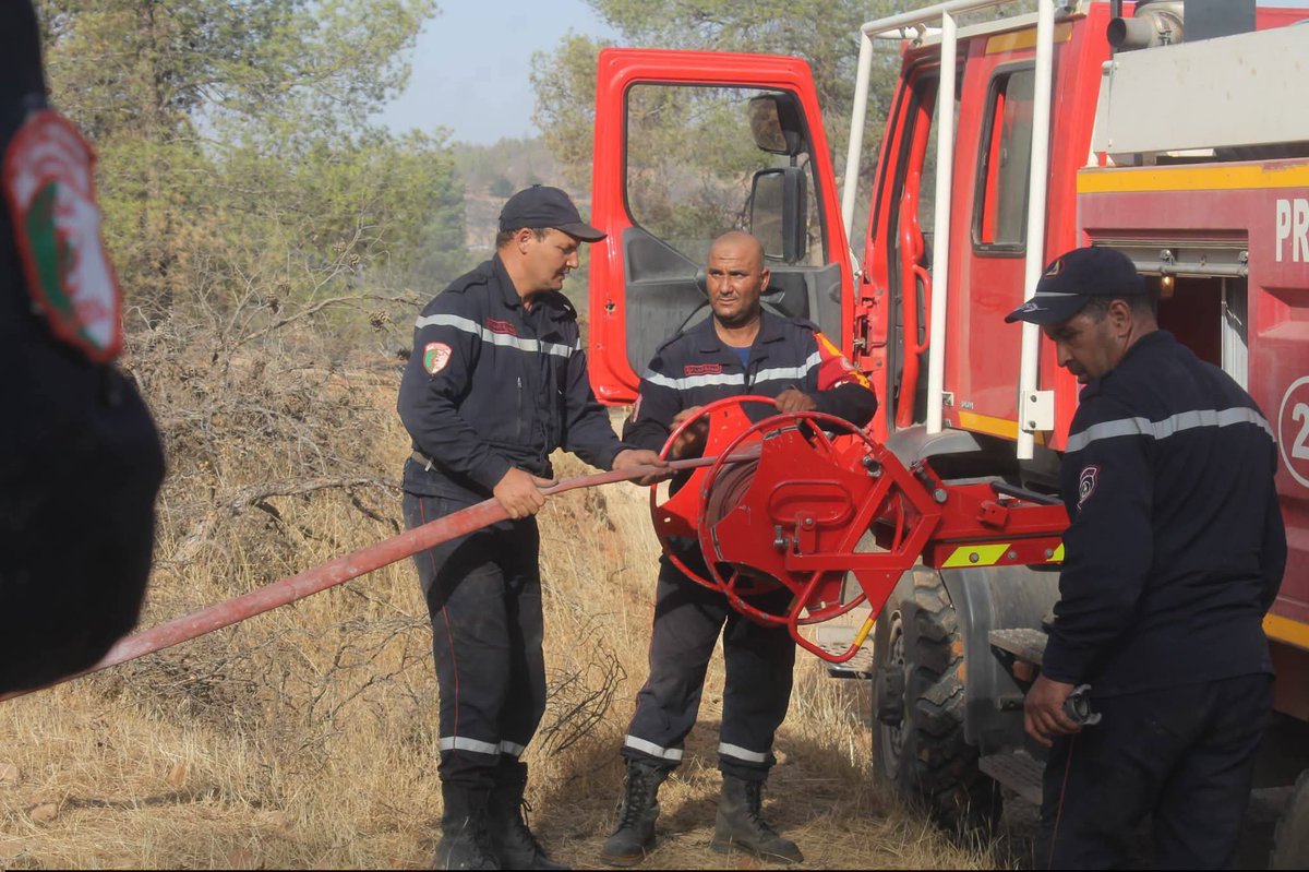 DGPC_CNI's tweet photo. الوضعية المتعلقة بالحرائق، خلال 24 الساعة الأخيرة، إلى غاية الساعة 07سا00د:
📊إجمالي الحرائق المسجلة: 80 حريقاً.
🟩إجمالي الحرائق التي تم إخمادها: 72 حريقاً.
🟥 جمالي الحرائق المتبقية قيد الإخماد: 08 حرائق، موزعة على ولايات:
https://t.co/aswTXORuur https://t.co/iXquiBdwlR