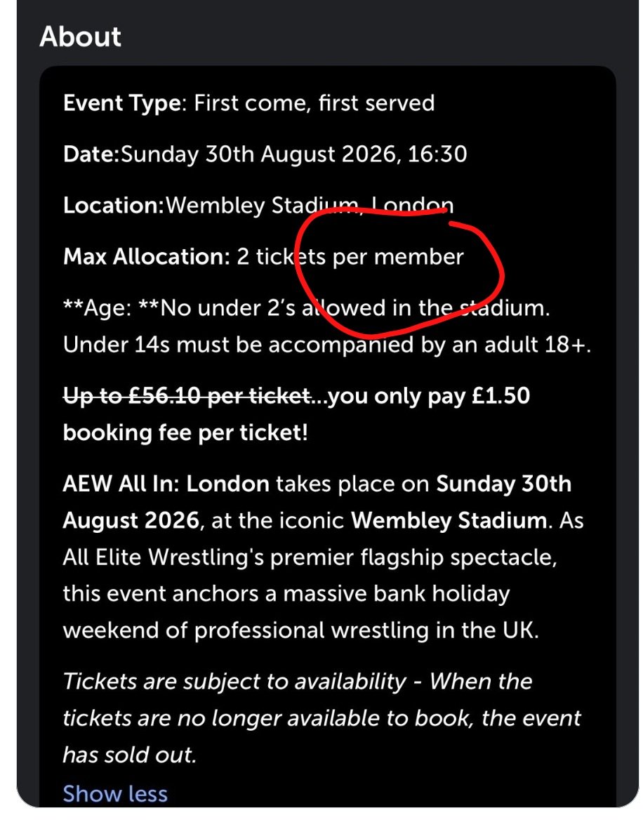 AgentCMSpunk's tweet photo. @RicOnTheTyne @JobberNationTV The clue is even in your picture
'Per member'
These discounted tickets were the cheapest tickets on sale to the general public, the nose bleed seats.#keepcryingusariver https://t.co/pSpp3OdgAh