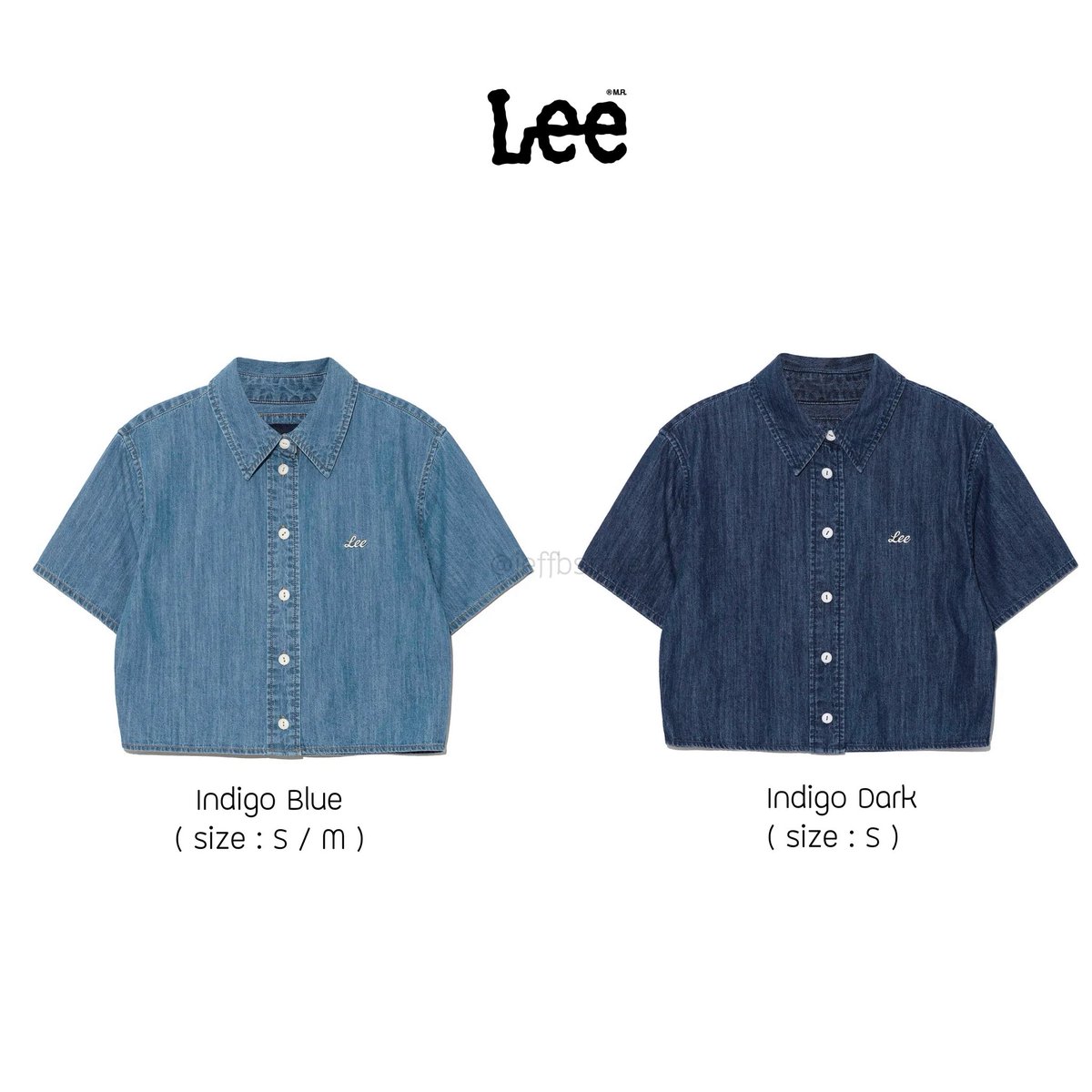 jeffbstore's tweet photo. 〰️Preorder〰️
💙Lee Women's Short-sleeved Crop Denim Shirt🩵‼️Sale60%‼️

💬มี 2 สี
Indigo Blue เหลือ S M
Indigo Dark เหลือ S

✖️Price : 950฿✖️

📌จ่ายตอนของมา แต่ห้ามเทน้า
📍รับจำนวนจำกัด
(รอของ6-8week) #jeffbpre

{ สั่งจองได้ที่ฟอร์มใน reply ใต้โพสนะคะ } https://t.co/X3NUlnCUc8