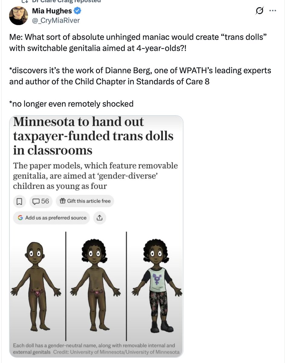 MSlimakova's tweet photo. Trans panenky s vyměnitelným pohlavím do školek????

Tohle není pomoc dětem. To je ideologie rvaná do dětí. 
Přiznejte, je zde někdo, kdo by si přál, aby jeho dítě bylo takto ve školce "vzděláváno"? 
Kdo to chce, kdo to prosazuje? https://t.co/512tsIk9tw