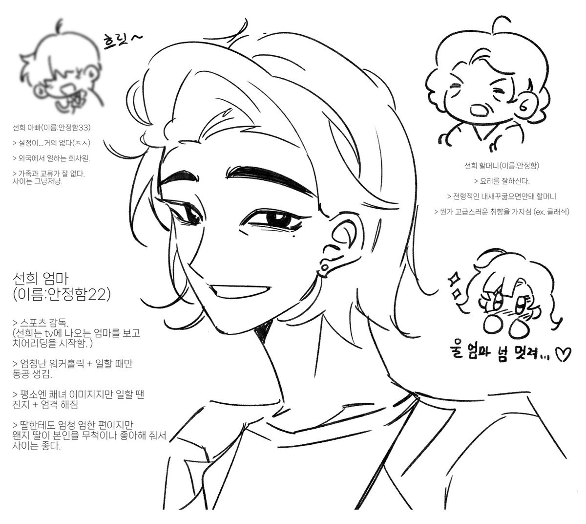 Ivy809596449356's tweet photo. 오늘은
설정 올리는 날

최선희 가족 설정..
님캐들도 주세요// https://t.co/wVSxDxEjyV
