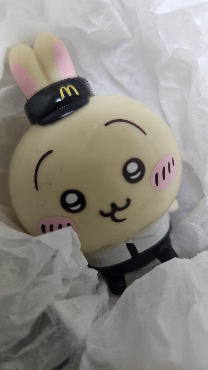 zunda0_0's tweet photo. 【交換】 ちいかわ マクドナルド マック ハッピーセット

譲)うさぎ(初期汚れあり)

求)くりまんじゅう(ものによっては異種でも可)

※初期汚れありますので大丈��な方のみでお願いします。
郵送のみです✉️ 
お気軽にお声がけください！ https://t.co/MAvEHhLe6E