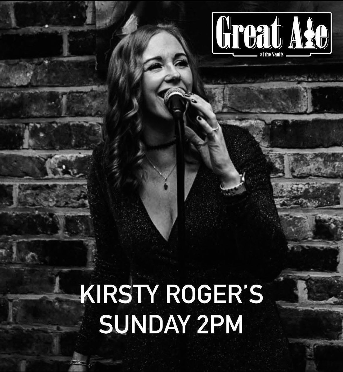 greatalevaults's tweet photo. 🎙️SUPER SUNDAY SESSIONS🎸

Join us today for some of the best music in town

2pm Kirsty Rogers🕺🏼
4pm Tommy Govan🎸

Great Ale🍻Great Music🎸Great Times🙌🏻

#sunday #music #beer #ale #greatale #bolton #boltonmusic #boltonbars #microbar #musicbar #sundaymusic #thevaults #livemusic https://t.co/Gwe3UQsetH