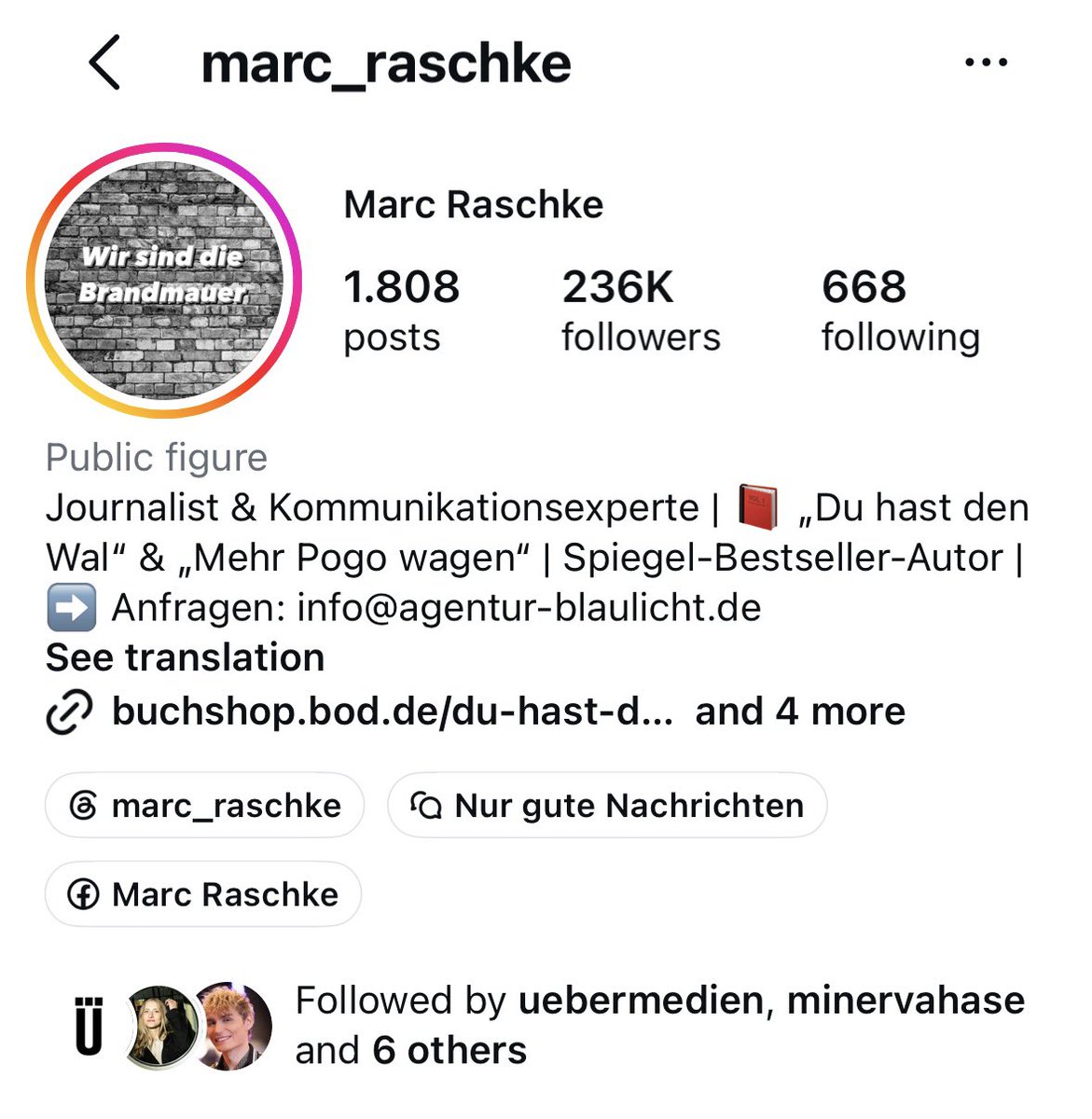 ainyrockstar's tweet photo. Das Thema könnt ihr übrigens vergessen. 

Die Islamisten könnten noch Allahu Akbar brüllend auf deren Gräbern tanzen und am Ende wäre trotzdem die AfD schuld. Links ist mittlerweile voll mit völlig gestörten Schwurblern. Wie bei den Muslimen. Nur sind hier jetzt halt nicht die Juden oder die USA schuld, sondern die AfD.  

Diese Leute erreicht man nicht mit gesundem Menschenverstand. Das linke Spektrum ist ein Sammelbecken von Geisteskranken. Das einzige, was wir anderen tun können, ist, sich nicht mehr von diesen völlig Durchgeknallten moralisch erpressen zu lassen.