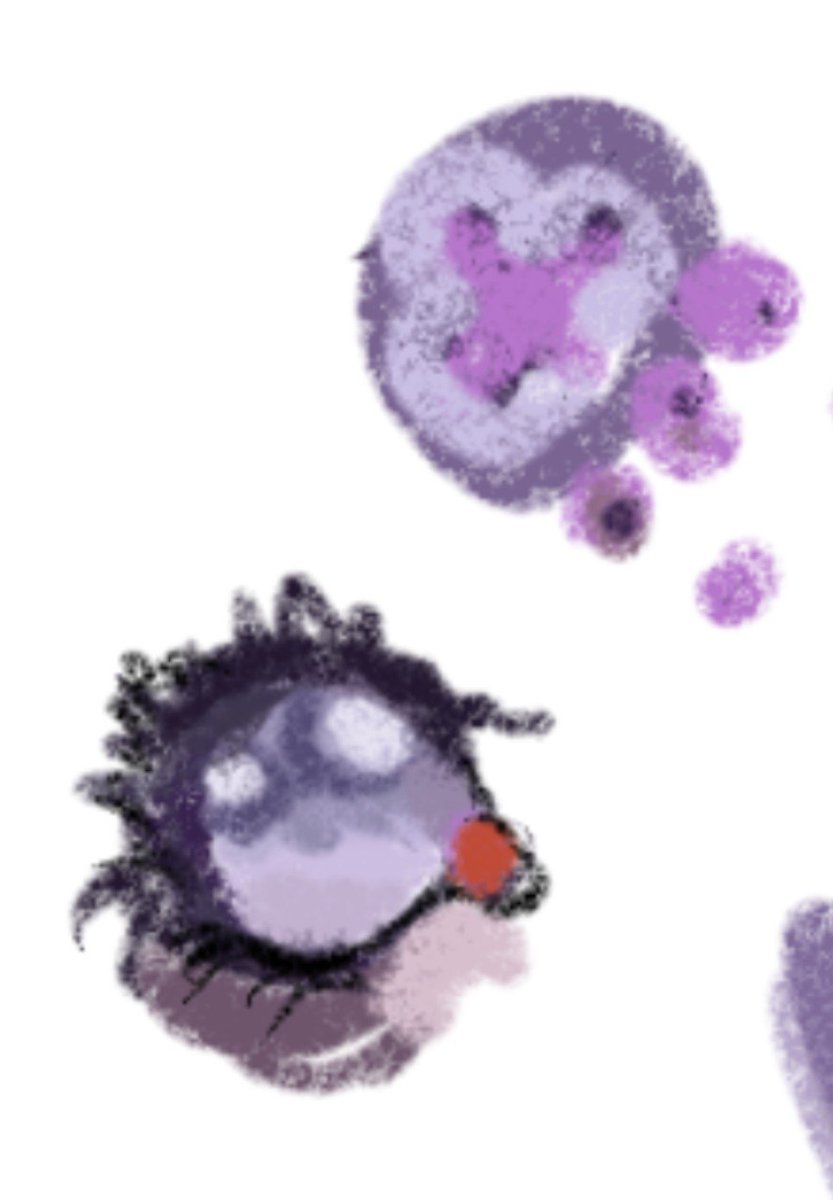 Fun3ralis's tweet photo. I ♡ sketching alimelly (purple version) + a little study about Molly's eye it's so pretty 🐝🐝 https://t.co/wR4vzabBm0