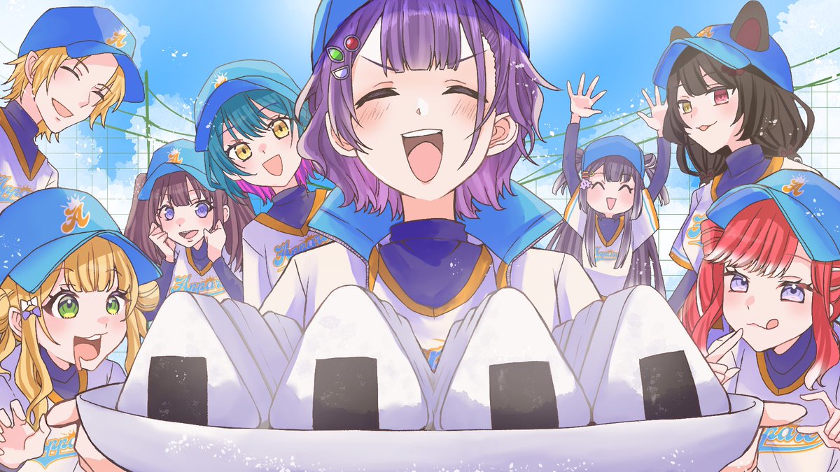 itoi_ito0702's tweet photo. #すずなあーと
#にじさんじアルプススタンド

みんなーお昼の時間だよー！！ https://t.co/6XtIhCS84o