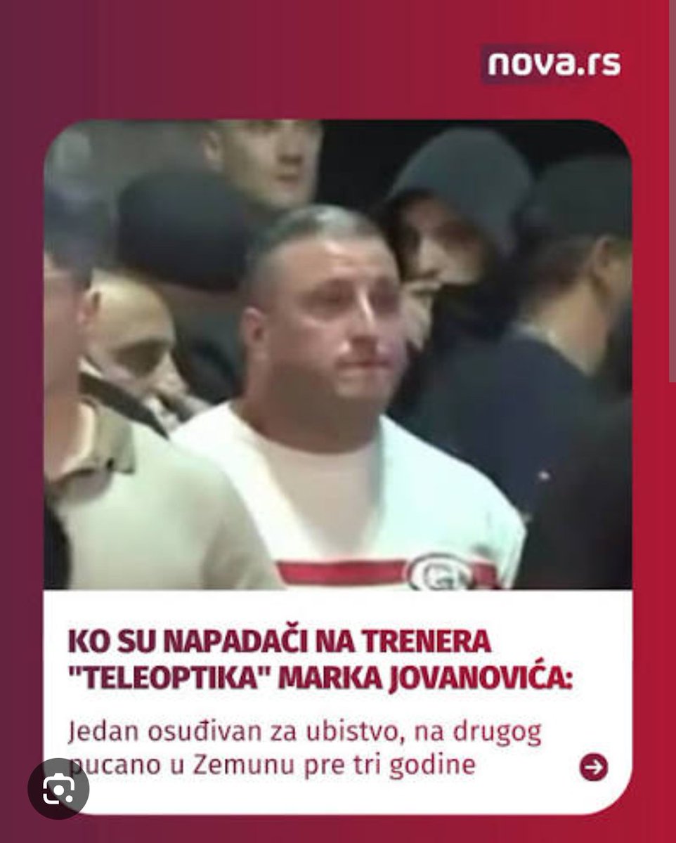 bodirogic45829's tweet photo. 1. OPTUŽEN ZA SILOVANJE DEVOJKE OD 19 GODINA, NIJE NI HAPŠEN, JAVNO PODRŽAVA REŽIM, BIO U ĆACILENDU I GLUMI ŠEŠELJA U FILMU.

2. UBICA DEVOJKE OD 18 GODINA, PUŠTEN NA SLOBODU, PEVA POD ŠATRAMA NA MITINZIMA VLASTI.

3. UBICA MOMKA OD 28 GODINA, PUŠTEN NA SLOBODU DA ZAVODI RED U ĆACILENDU I VRŠI FIZIČKE NAPADE NA POLITIČKE PROTIVNIKE VLASTI.

4. DILER NA VELIKO ZA VLAST.

SILOVATELJI, DILERI I UBICE SU OSLONAC VLASTI. SVI NAVEDENI SU BLISKI VLADAJUĆOJ STRANCI ILI SU NJENI ČLANOVI.

LISTA JE VEOMA DUGAČKA, OVO SU SAMO ČETIRI PRIMERA, DA VIDITE KO SU LJUDI REŽIMA.