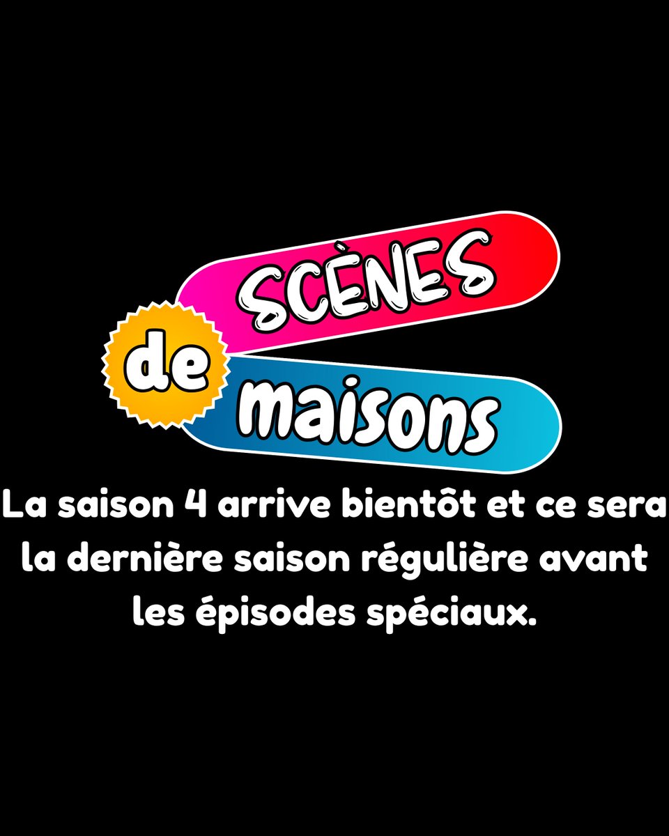 groupemakisnow's tweet photo. 🏡 SCÈNES DE MAISONS

🎬Les saisons 1 à 3 sont désormais intégralement disponibles sur toutes les plateformes !

👀 Et ce n'est pas fini... La saison 4 arrive bientôt et sera la dernière saison régulière, avant les épisodes spéciaux.

#ScènesDeMaisons #MAKISNOW https://t.co/yk7inGiGlp