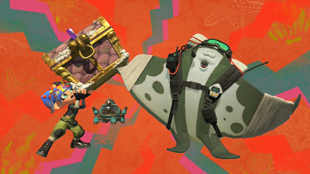 MassaraCT's tweet photo. クリアした時のポーズかわいいね😊
イェーイイェイイェイ♪
イェーイイェーイ♪
#スプラトゥーンレイダース
#Splatoon_RAIDERS https://t.co/5OM1yPVNaj