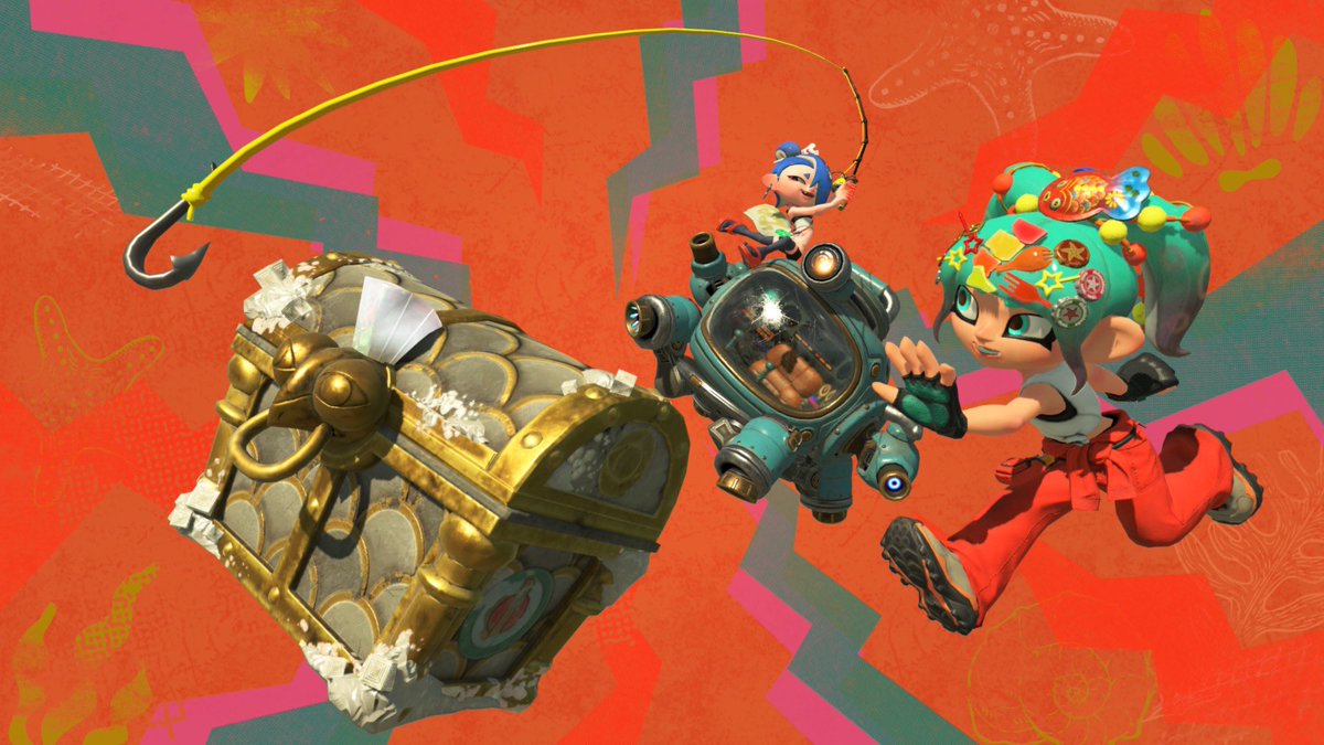 MassaraCT's tweet photo. クリアした時のポーズかわいいね😊
イェーイイェイイェイ♪
イェーイイェーイ♪
#スプラトゥーンレイダース
#Splatoon_RAIDERS https://t.co/5OM1yPVNaj