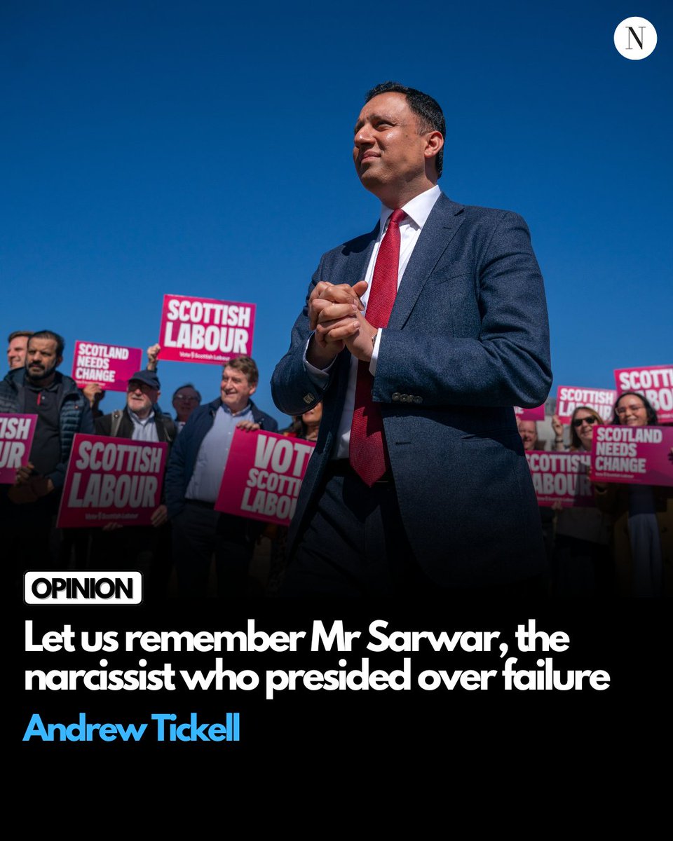ScotNational's tweet photo. It is beyond ridiculous – it is crass, smug, and astonishingly self-regarding – for failed politicians like Anas Sarwar to describe their acceptance of titles, honours and ministerial office as acts of reluctant and humble service, writes @PeatWorrier ✍️ https://t.co/1qOfk79Xg3