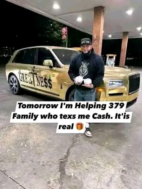 Realgreatness0s's tweet photo. Blessings is real 👏🎉click my website link by saying bless me:https://t.co/E8EfAJlwDL

Blessings Random people God bless 👏🎉#worldwide #universe https://t.co/KWD6R1mPjJ