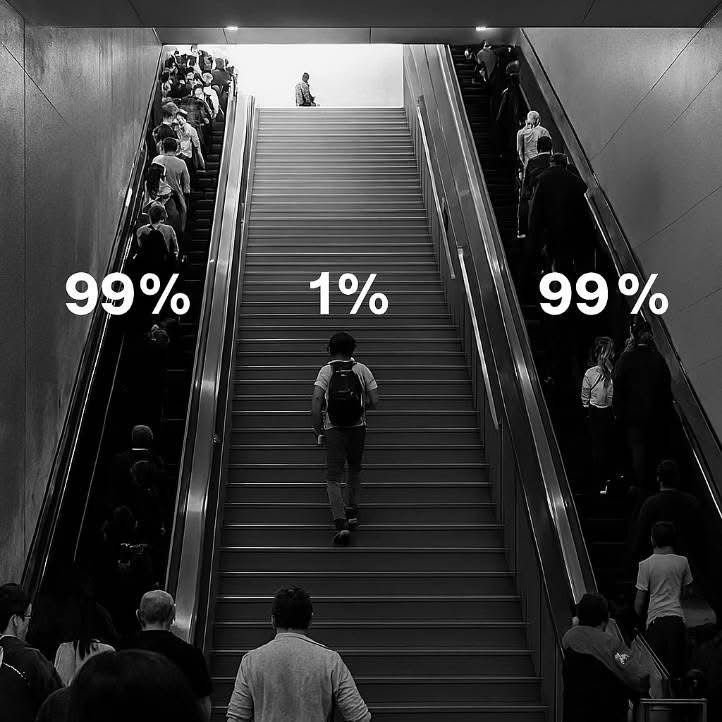 Goodnews285's tweet photo. Be the 1% https://t.co/R6b3gNSFOQ