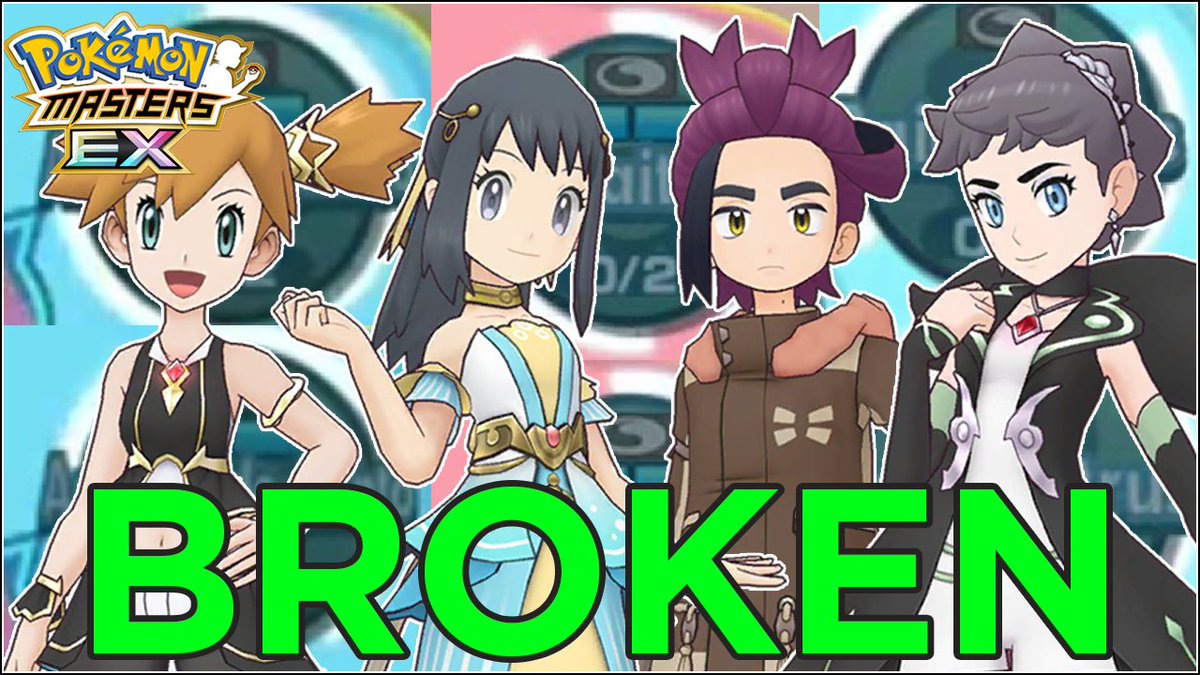 Geeki_Masters's tweet photo. Nouvelle vidéo #PokémonMasters #PokémonMastersEX pour vous présenter une mécanique qui rend certains Duos BROKEN !!!

N'hésite pas à partager pour la Passion !

Le lien : https://t.co/dvbuAXBVeC https://t.co/jTMsU6vWM7