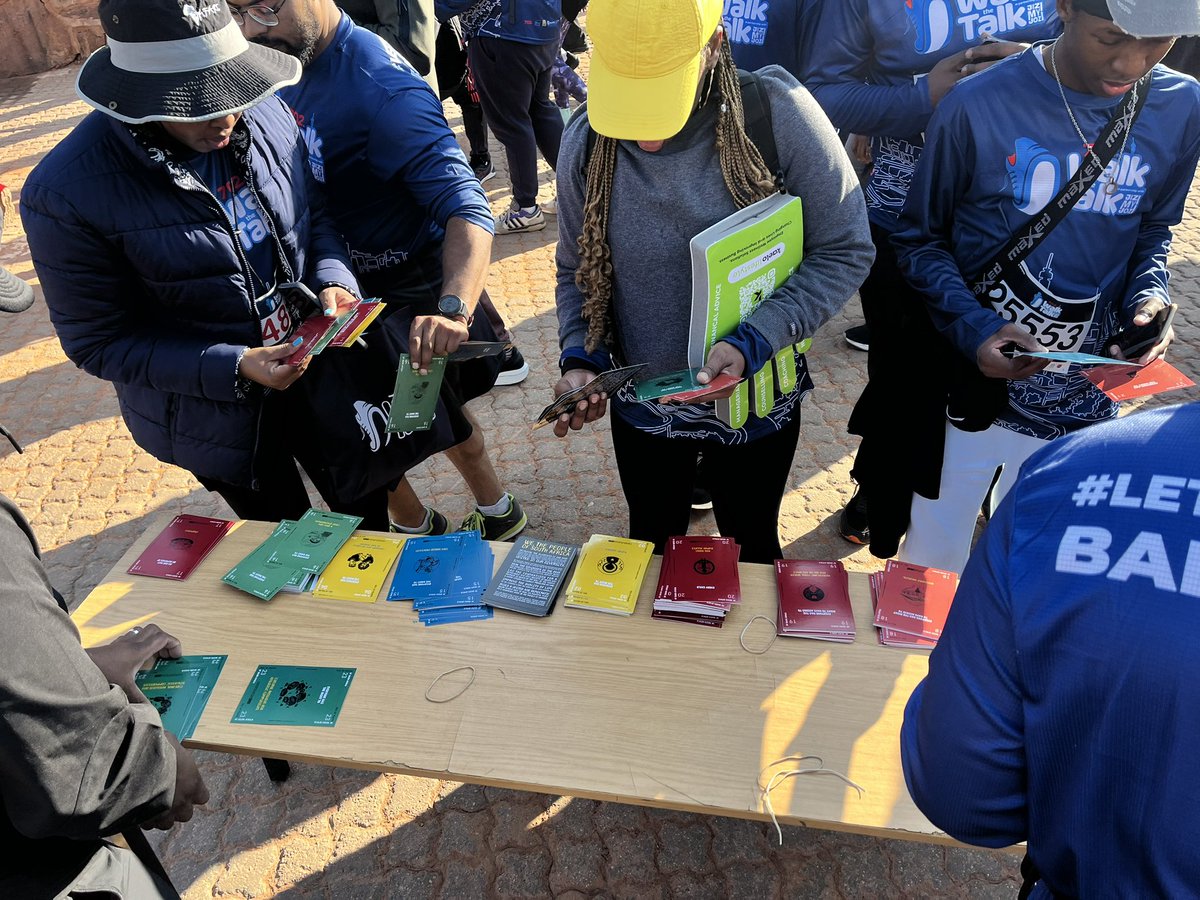 VisitConHill's tweet photo. You had to be here! #702WalkTheTalk brought the people together to explore their very Own UNESCO World Heritage and Mandela Legacy Site through exciting and impactful activations. ConHill and @WeThePeopleSA were proud to host you on your 15km Journey! #visitconhill #mandelamonth #ilovegauteng