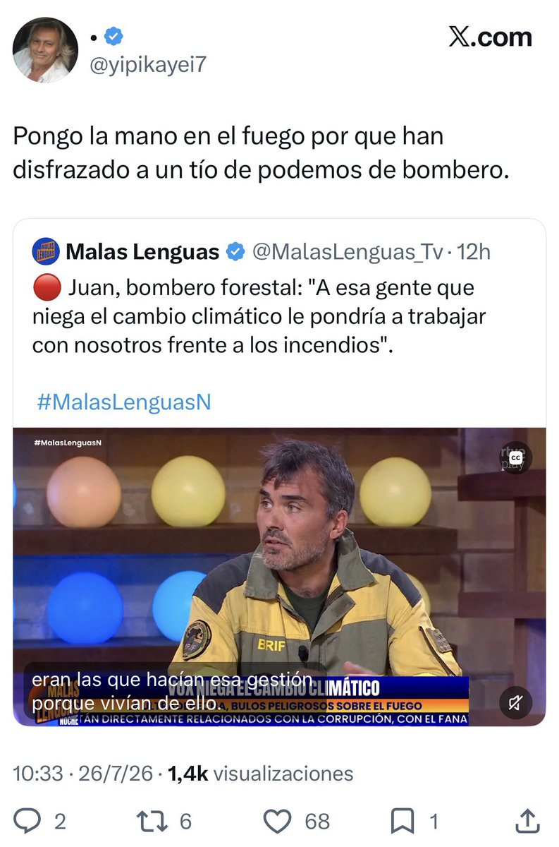 mejoreszasca's tweet photo. ZASCA!!!!!!!!!! de @yipikayei7 a @MalasLenguas_Tv https://t.co/TvoFcmOSVu