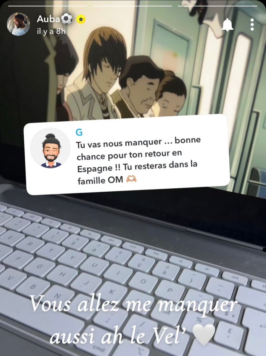 mathis_football's tweet photo. 🚨🥹 PIERRE-EMERICK AUBAMEYANG 🇬🇦 RÉPOND À DES SUPPORTERS SUR SNAPCHAT !

🗣️ « Vous allez me manquer aussi… Ah le Vél’ 🤍 »

🥹💙⚪️ Visiblement, le Vélodrome va également manquer à Aubameyang…

Un message qui va forcément toucher les supporters de l’OM ! 😭

#TeamOM #ExOM https://t.co/bkTqKqonGl