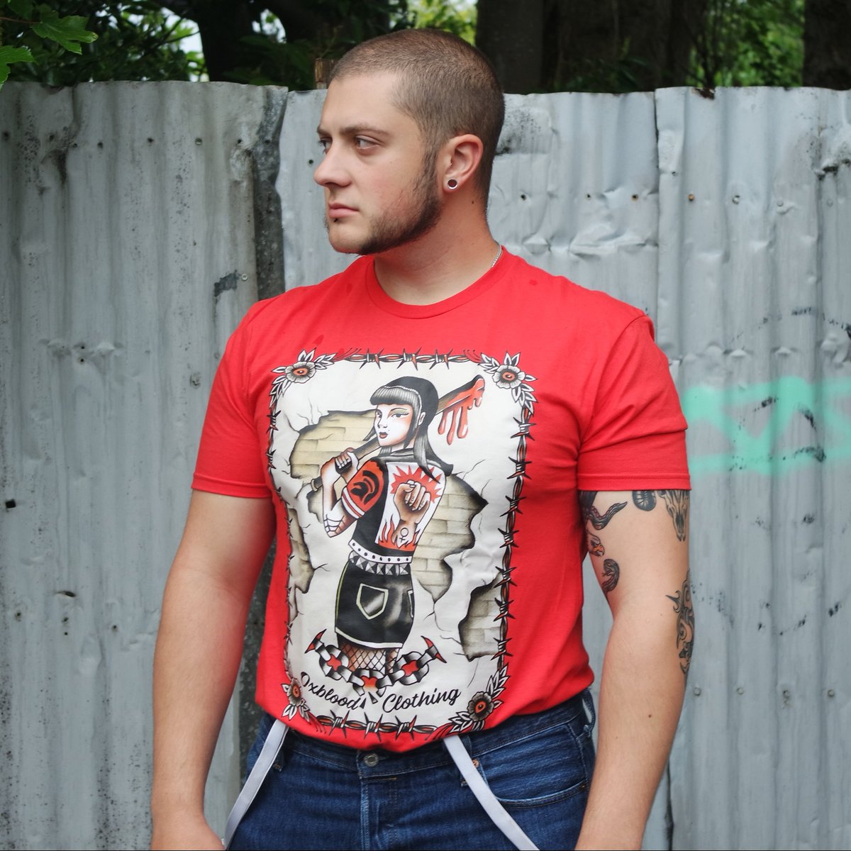 OxbloodClothing's tweet photo. Raised on rage, raised on volume. Braces on, chin up. ๐ธ @jack.sifflett
#oi #streetpunk #skinheadstyle #bootsandbraces #hardcorepunk #workingclass https://t.co/0zp5nrSsp5