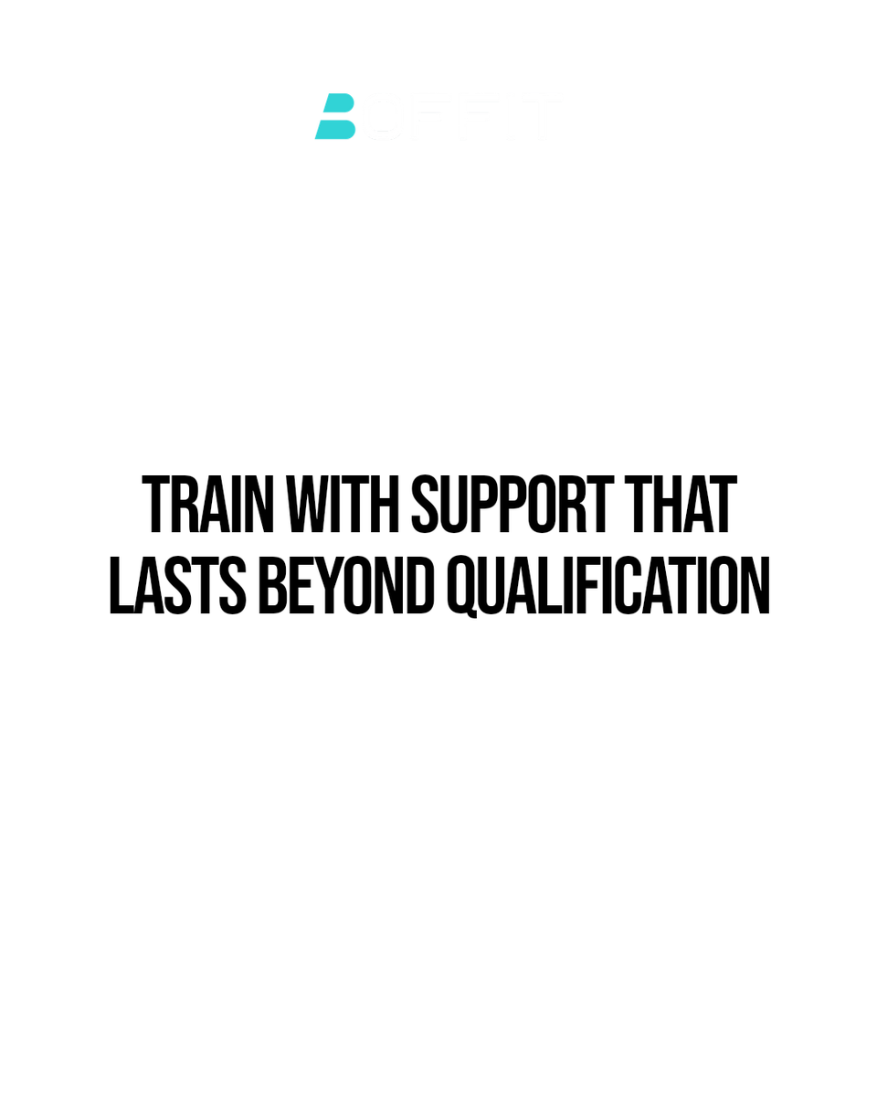 TeamBoffit's tweet photo. How do you spot a PT academy built for long-term success?

Look for qualifications shaped by experienced trainers and support that continues after you qualify.

Choose the course that backs your future.

Join BOFFIT today.

https://t.co/agh54Ua15S #personaltrainer https://t.co/xTSpTRAlov