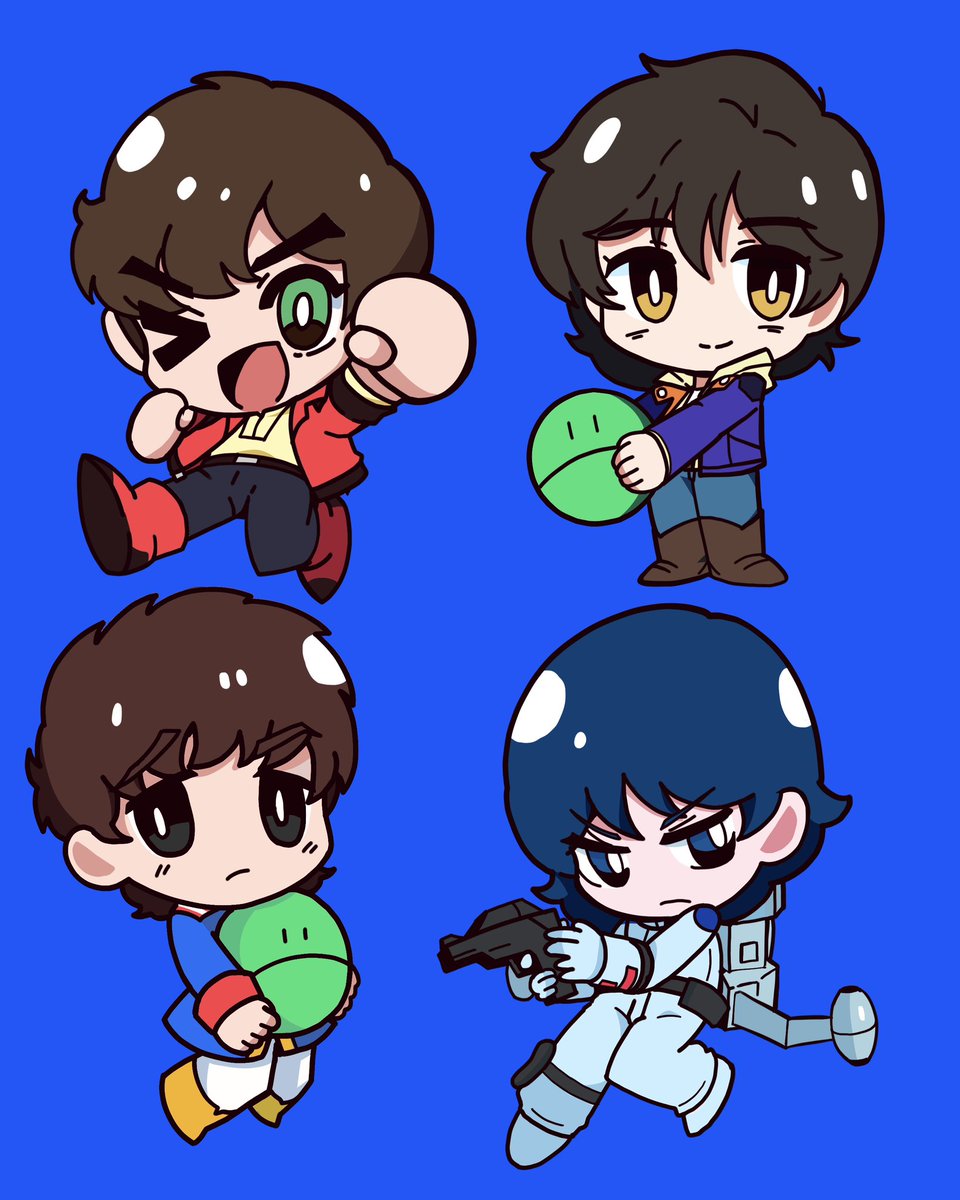 luroiwan's tweet photo. 宇宙世紀主人公ｽﾞ https://t.co/6nGWscD7Kr