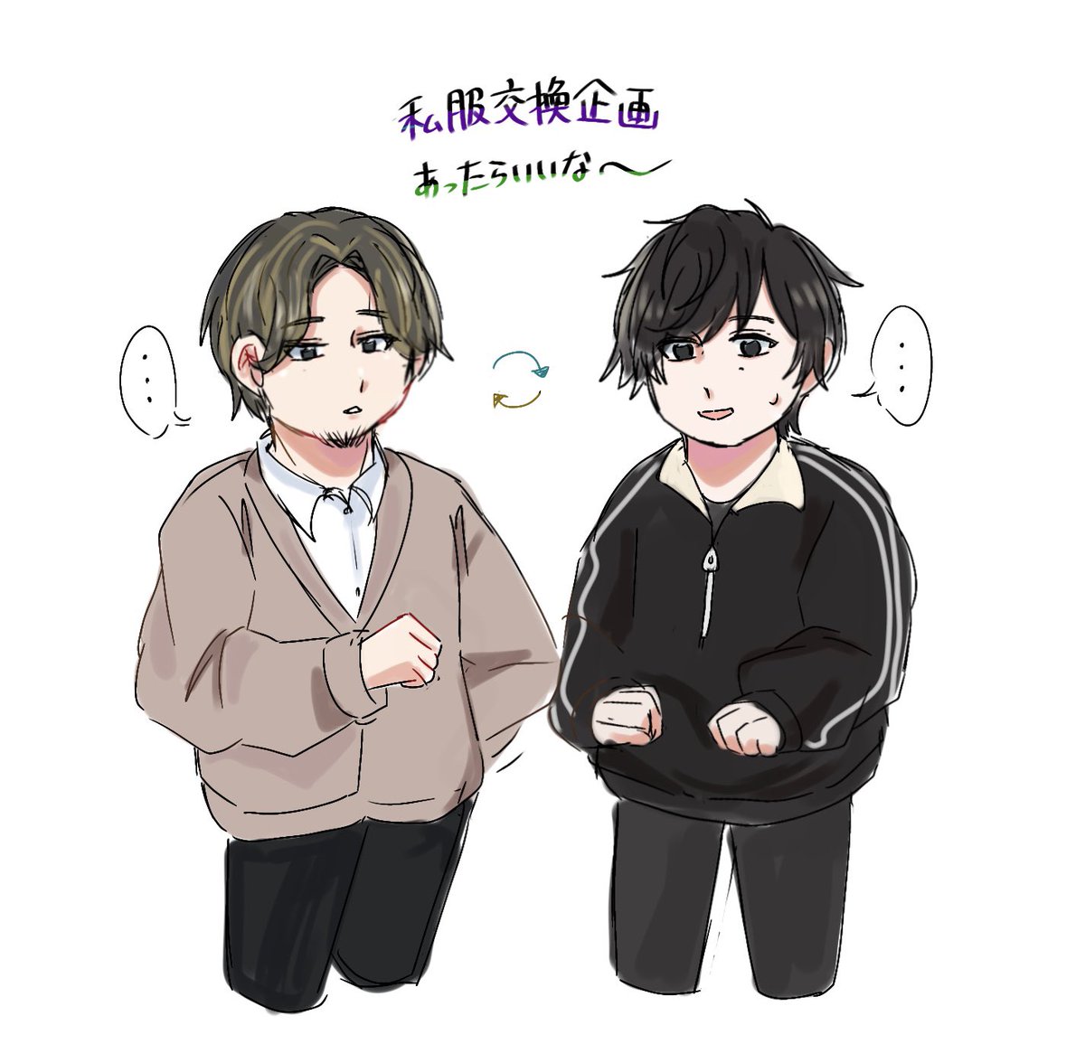 takakesi03's tweet photo. 妄想絵 https://t.co/qq22tSwKyZ