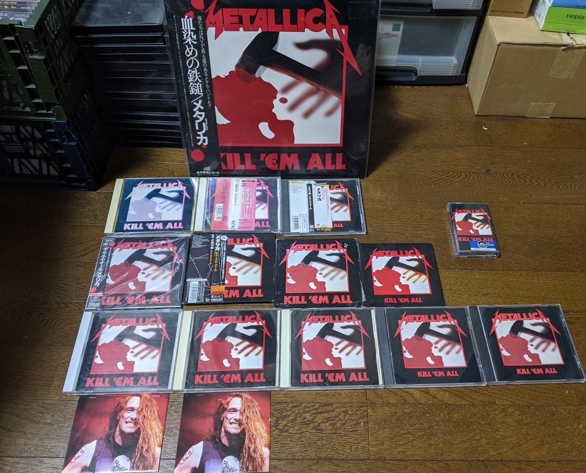 Tfck1202's tweet photo. 43th anniversary🎉
#metallica
#killemall https://t.co/IhT8BWP11L