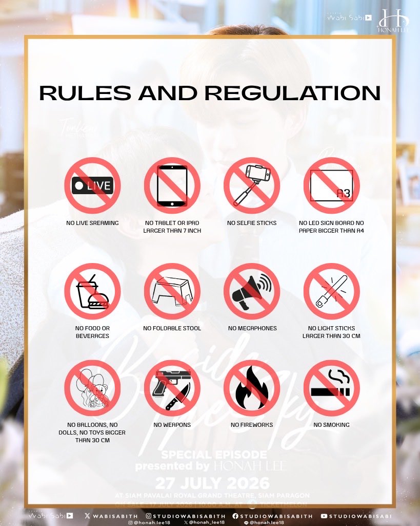 honah_lee18's tweet photo. 📌Benefit Photo Position
📌 Rules and Regulation

✨ Beside The Sky : Special Episode ☁️🌪️
Presented by HONAH LEE 

🗓️ : 27.07.2026
📍 : SIAM PAVALAI ROYAL GRAND THEATER 6 FL., SIAM PARAGON

#BesideTheSkyPresentedbyHONAHLEE
#BesideTheSkySpecialEpisode
#FoureverYouProject 
#BeverTonliew #บีเวอร์ต้นหลิว 
#bbverpj  #tonliewmtp