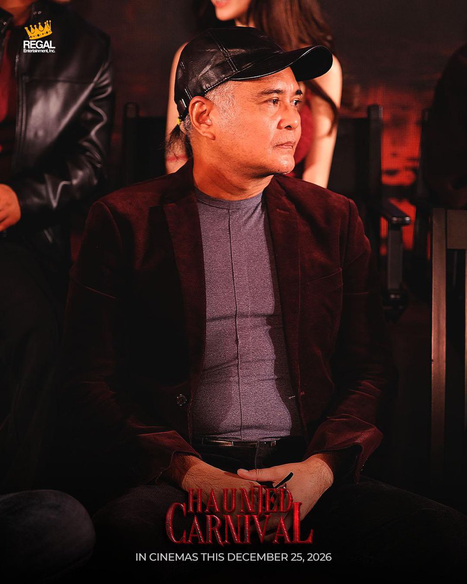 RegalFilms's tweet photo. Step right in… if you dare. 🎪🎈

🕖 7:00 PM
📍 Regal Entertainment Facebook, YouTube &amp; TikTok

One announcement. One cast.
One carnival you’ll never forget.

See you tomorrow… if you’re brave enough. 🎭🎠 #HauntedCarnivalMMFF https://t.co/UBEJ66eWod