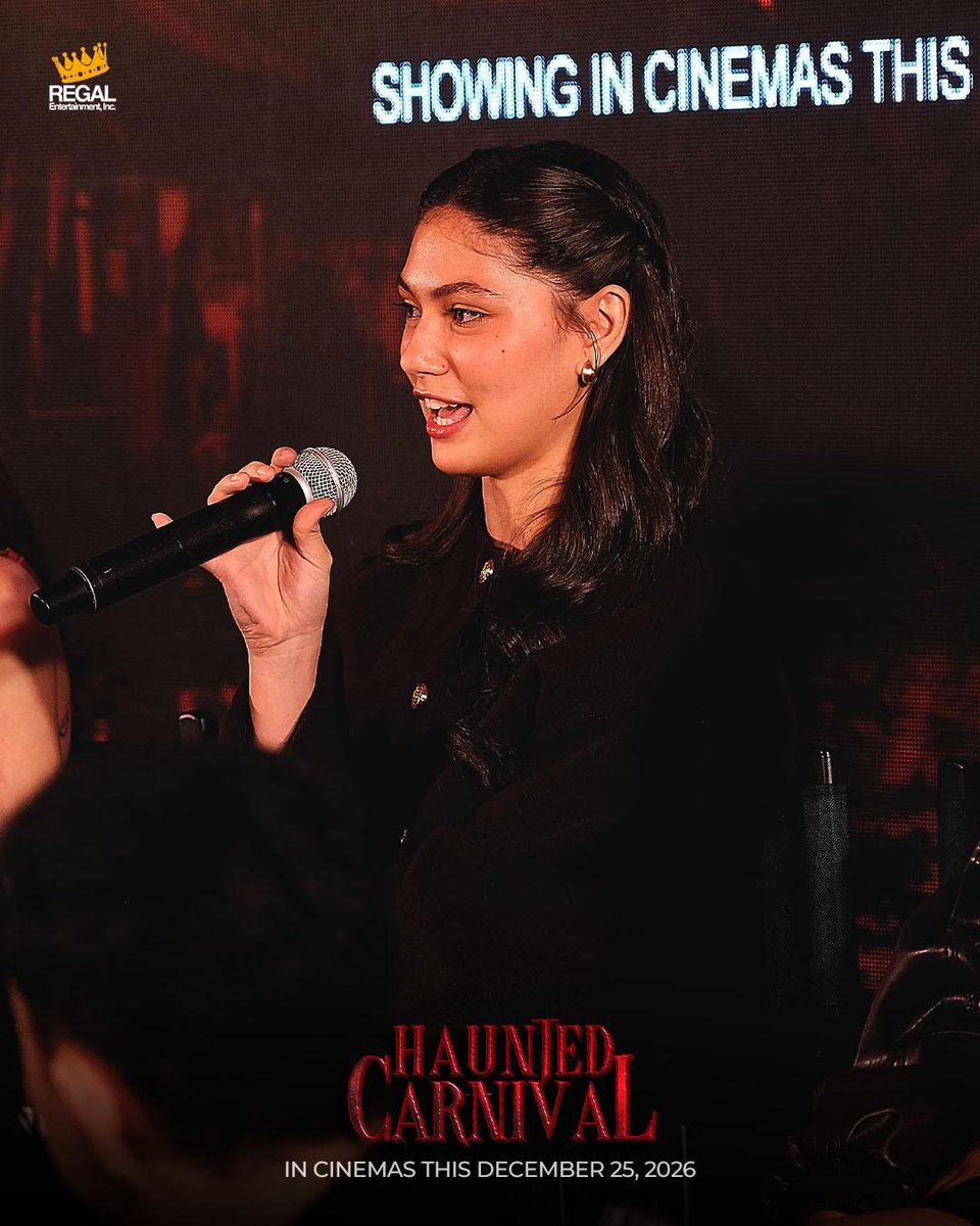 RegalFilms's tweet photo. Step right in… if you dare. 🎪🎈

🕖 7:00 PM
📍 Regal Entertainment Facebook, YouTube &amp; TikTok

One announcement. One cast.
One carnival you’ll never forget.

See you tomorrow… if you’re brave enough. 🎭🎠 #HauntedCarnivalMMFF https://t.co/WRTholiqn3