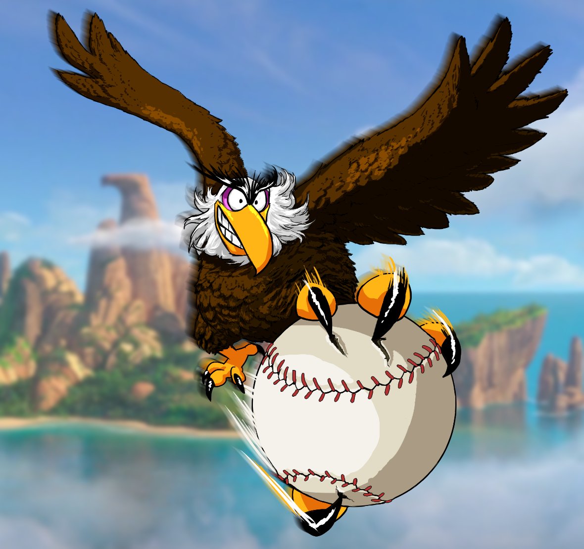 SpaceTaco101's tweet photo. How fast Mighty Eagle caught that reference https://t.co/WFtqI3dGgH