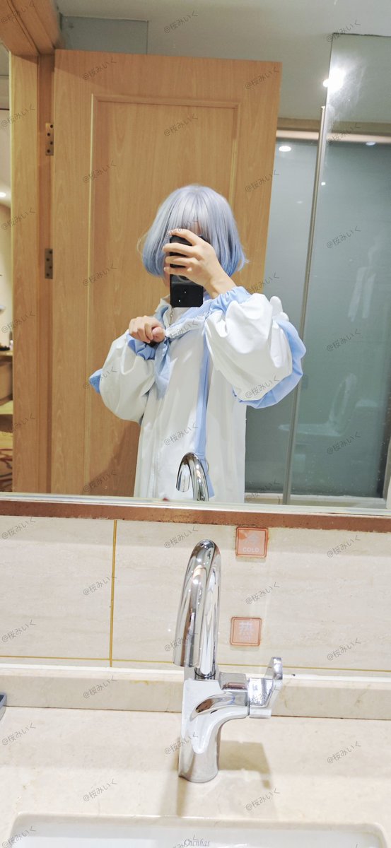SakuraMikku's tweet photo. [桜]水色系 ��拍4张 高p
#小男娘 #男娘 https://t.co/CNumyjqYX6