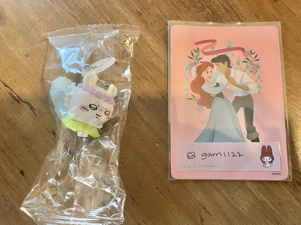 garn1122's tweet photo. ちいかわ 映画 特典 チャームミニフィギュア 交換

譲：モモンガ 

求：くりまんじゅう

郵送希望📮´‐
気軽にリプください(  ᴗ ᴗ)" https://t.co/LYaR8u8o8M