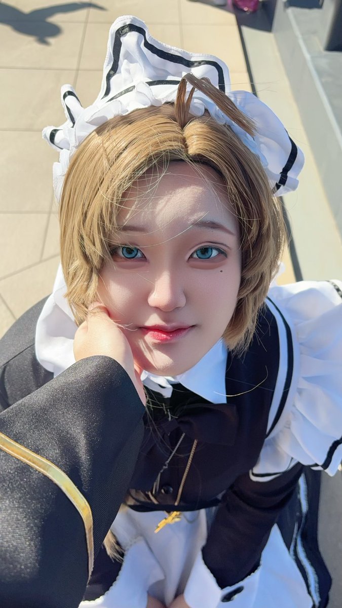 na_c821's tweet photo. 🌈🕒cos/🔫メイド https://t.co/4XJiXjpV4L